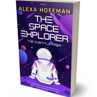 Tablet view of Violet #28553 - Premade Science Fiction Book Cover