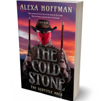 3D view of Premade Action & Adventure Book Cover - Thunder