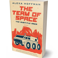 3D view of Premade Science Fiction Book Cover - Sidecar