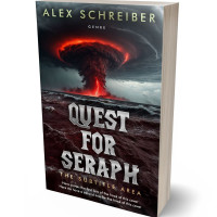 3D view of Premade Apocalyptica Book Cover - Thunder