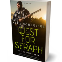 3D view of Premade Mystery & Thriller & Suspense Book Cover - Karaka