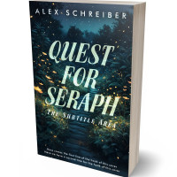 3D view of Premade Fantasy Book Cover - Timber Green