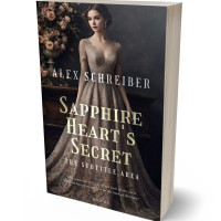 3D view of Premade Romance Book Cover - Thunder