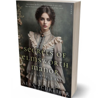 3D view of Premade Historical Book Cover - Merlin