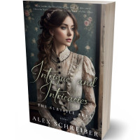 3D view of Premade Historical Book Cover - Mine Shaft