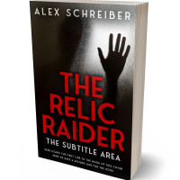 3D view of Premade Horror Book Cover - Fuzzy Wuzzy Brown