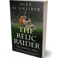 3D view of Premade Erotica Book Cover - Log Cabin