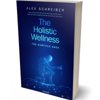 3D view of Premade Health & Mind & Body Book Cover - Downriver