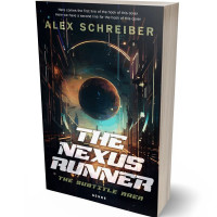 3D view of Premade Science Fiction Book Cover - Coral Reef