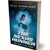 3D view of Premade Science Fiction Book Cover - Conch