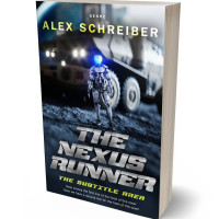 3D view of Premade Apocalyptica Book Cover - Pumice