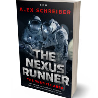 3D view of Premade Science Fiction Book Cover - Thatch