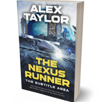 3D view of Premade Science Fiction Book Cover - Beryl Green