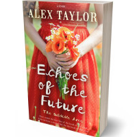 3D view of Premade Romance Book Cover - Mexican Red