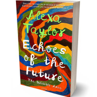 3D view of Premade Abstract Book Cover - Ecstasy