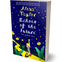 3D view of Premade Teen & Young Adult Book Cover - Gulf Blue