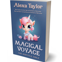 3D view of Premade Children's Book Cover - East Bay