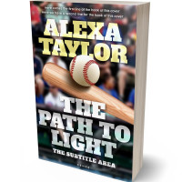 3D view of Premade Sports & Fitness Book Cover - Bone