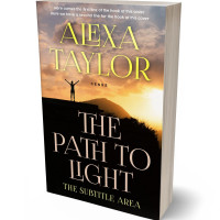 3D view of Premade Health & Mind & Body Book Cover - Gold Sand