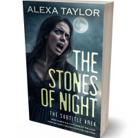 3D view of Premade Horror Book Cover - Mirage