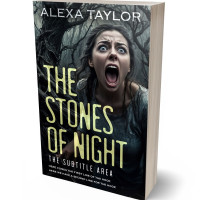 3D view of Premade Mystery & Thriller & Suspense Book Cover - Woodsmoke