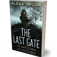 3D view of Premade Horror Book Cover - Tiara