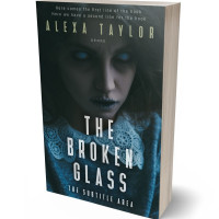 3D view of Premade Horror Book Cover - Outer Space