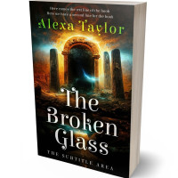 3D view of Premade Fantasy Book Cover - Laser