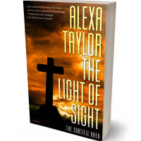 3D view of Premade Religion & Spirituality Book Cover - Rich Gold