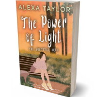 3D view of Premade Teen & Young Adult Book Cover - Antique Brass