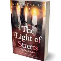 3D view of Premade Teen & Young Adult Book Cover - Cowboy