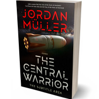 3D view of Premade Science Fiction Book Cover - Cod Gray