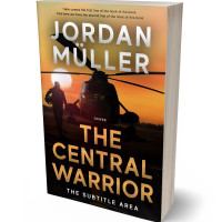 3D view of Premade Action & Adventure Book Cover - Di Serria