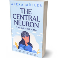 Tablet view of Tropical Blue #29172 - Premade Self-Improvement & Self-Help Book Cover