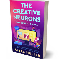 3D view of Premade Education Book Cover - Cerise