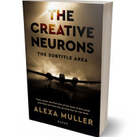 3D view of Premade Science & Nature Book Cover - Night Rider