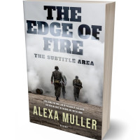 3D view of Premade Mystery & Thriller & Suspense Book Cover - Iron