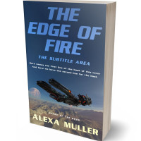 3D view of Premade Science Fiction Book Cover - Fiord