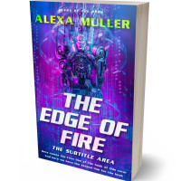 3D view of Premade Science Fiction Book Cover - Governor Bay