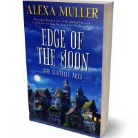 3D view of Premade Fantasy Book Cover - Jacksons Purple