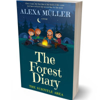 3D view of Premade Teen & Young Adult Book Cover - Tarawera