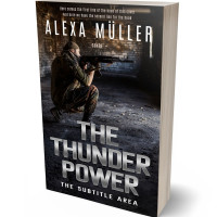 Tablet view of Thunder #29256 - Premade Historical Book Cover