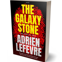 3D view of Premade Mystery & Thriller & Suspense Book Cover - Graphite
