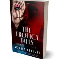 3D view of Premade Erotica Book Cover - Clam Shell