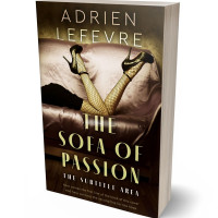 3D view of Premade Erotica Book Cover - Coffee Bean