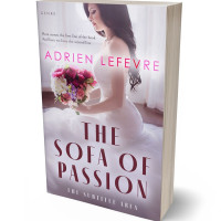 3D view of Premade Romance Book Cover - Gray Suit