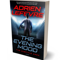 3D view of Premade Action & Adventure Book Cover - New York Pink