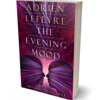 3D view of Premade Literary Fiction Book Cover - Wine Berry