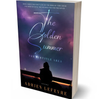 3D view of Premade Teen & Young Adult Book Cover - Ebony Clay