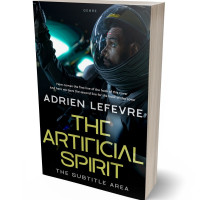 3D view of Premade Science Fiction Book Cover - Bunker